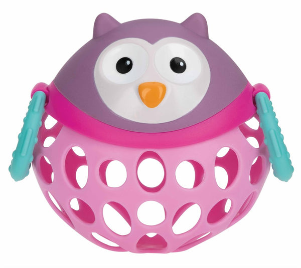 Nuby- Silly shaker toy Owl + 3 m
