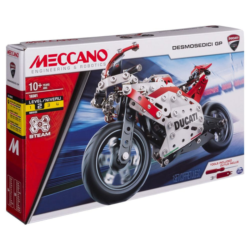 Meccano Ducati Moto GP Vehicle