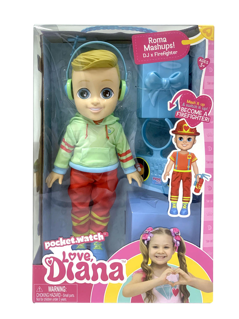 Love Diana S2 33 cm Mashup Docka - Roma DJ/Brandman