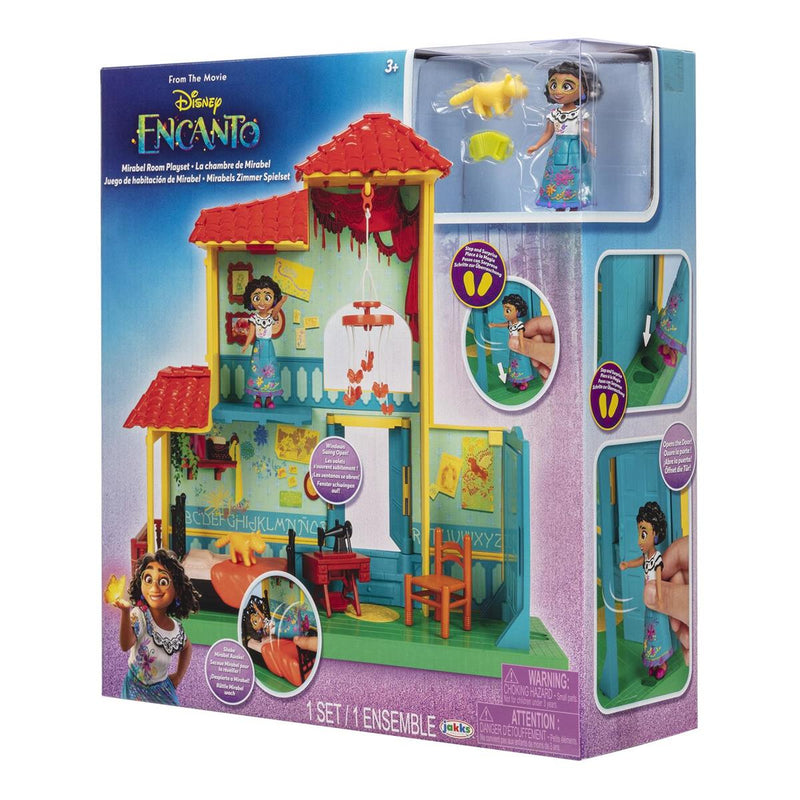 Disney Encanto 3 tommer lille dukke- og værelsestilbehørssæt Mirabel