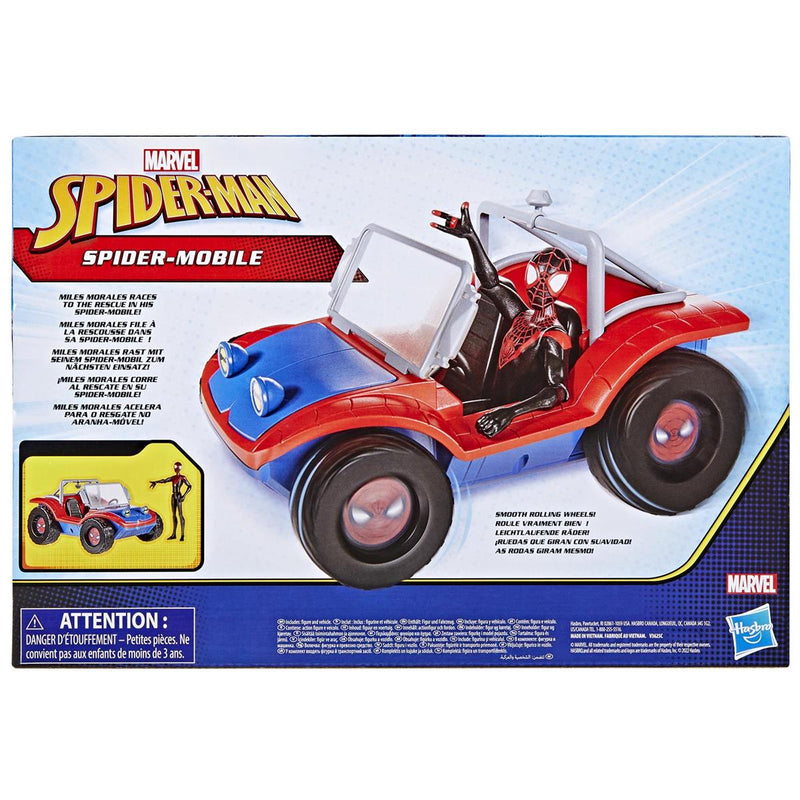 Spider-Man (2022) 6 tommer figur og giftbehandlet køretøj