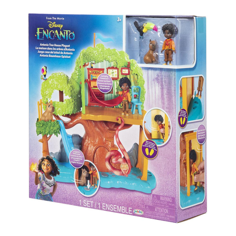 Disney Encanto Antonios træhus med lille dukkelegesæt