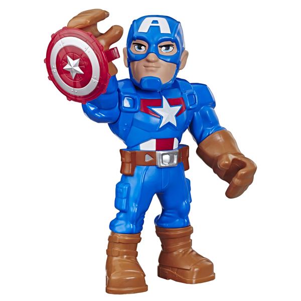 Playskool Heroes Super Hero Adventures Mega Mighties Captain America