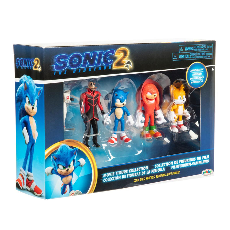 Sonic the Hedgehog 2 (film) 2,5 tommer figurpakke