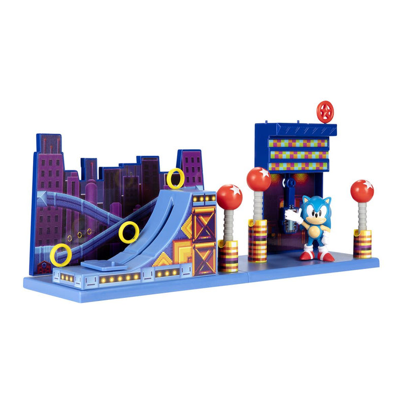Sonic the Hedgehog 2,5 tommer Studiopolis Zone legesæt