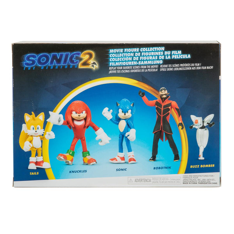Sonic the Hedgehog 2 (film) 2,5 tommer figurpakke