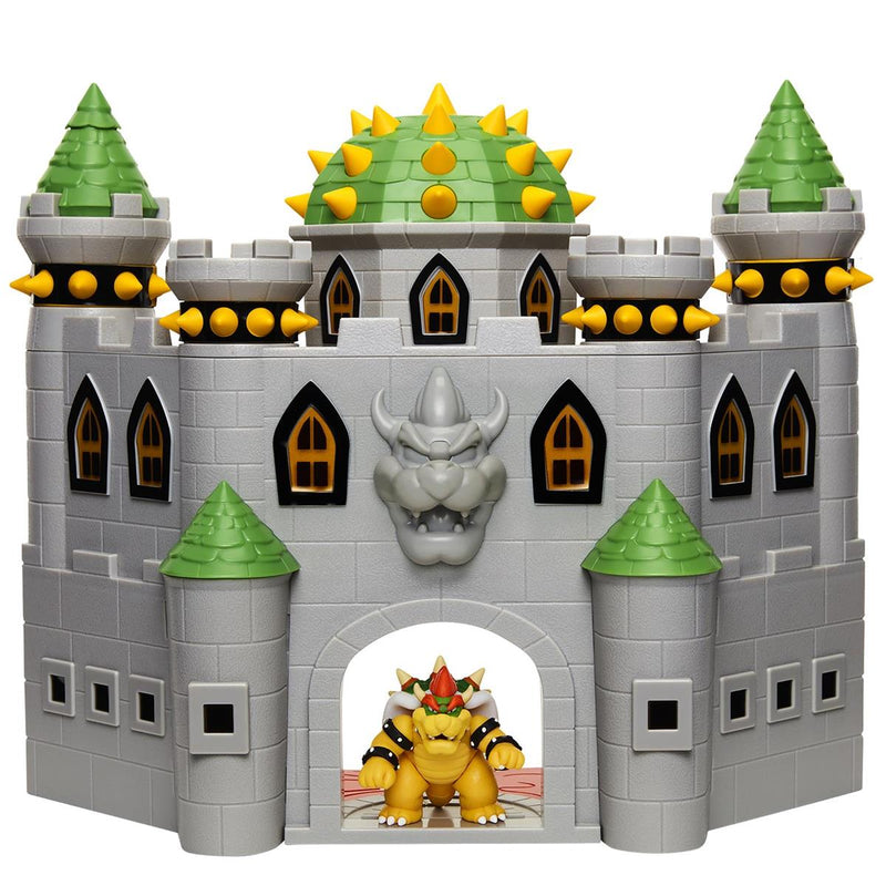 Super Mario 2.5 Inch Deluxe Playset Bowser Castle