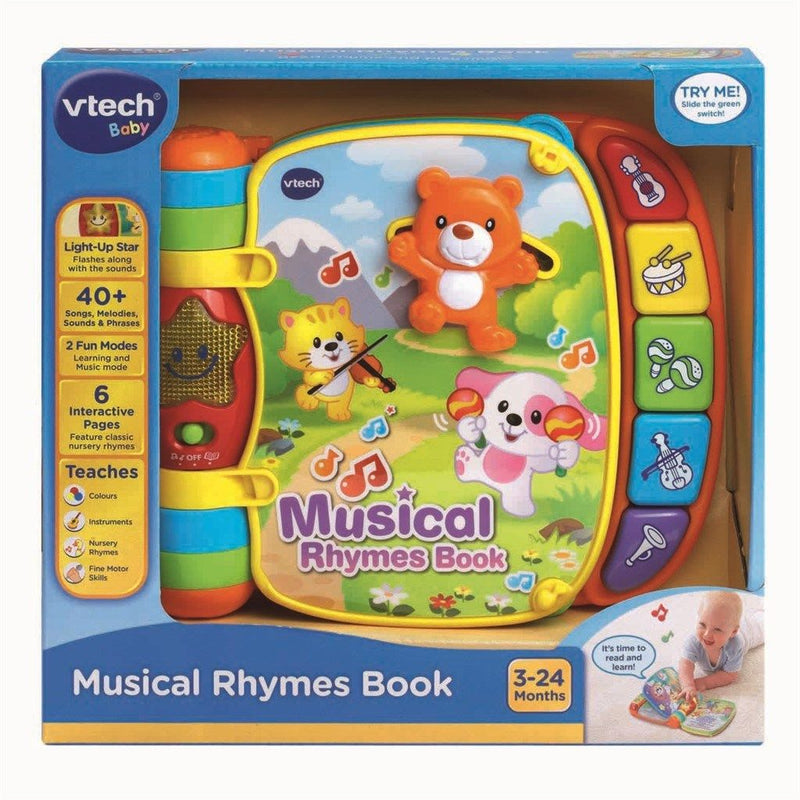 Vtech Baby bog med musikalske rim SE 