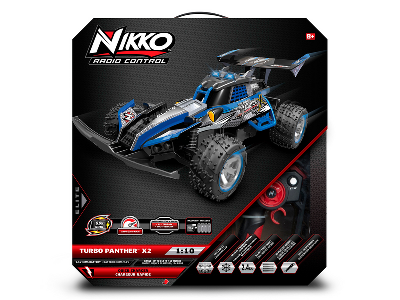 RC Nikko Turbo Panther Blue