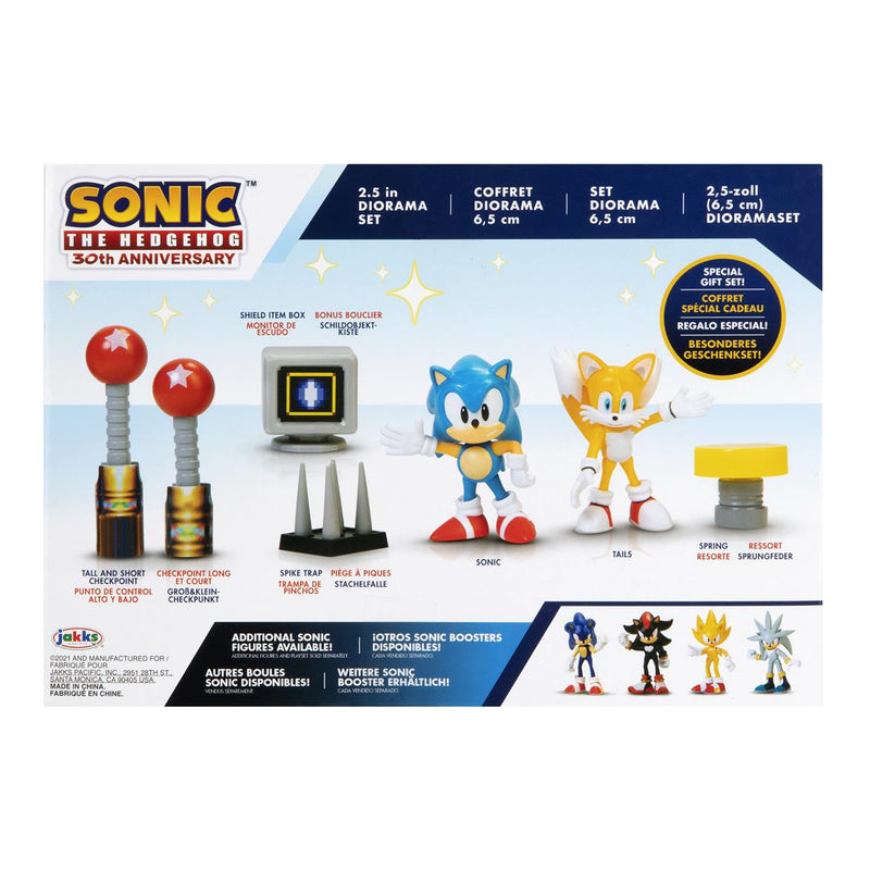 Sonic the Hedgehog 2,5 tommer Diorama sæt